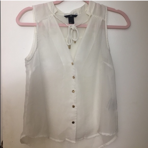 H&M chiffon top - Picture 1 of 2